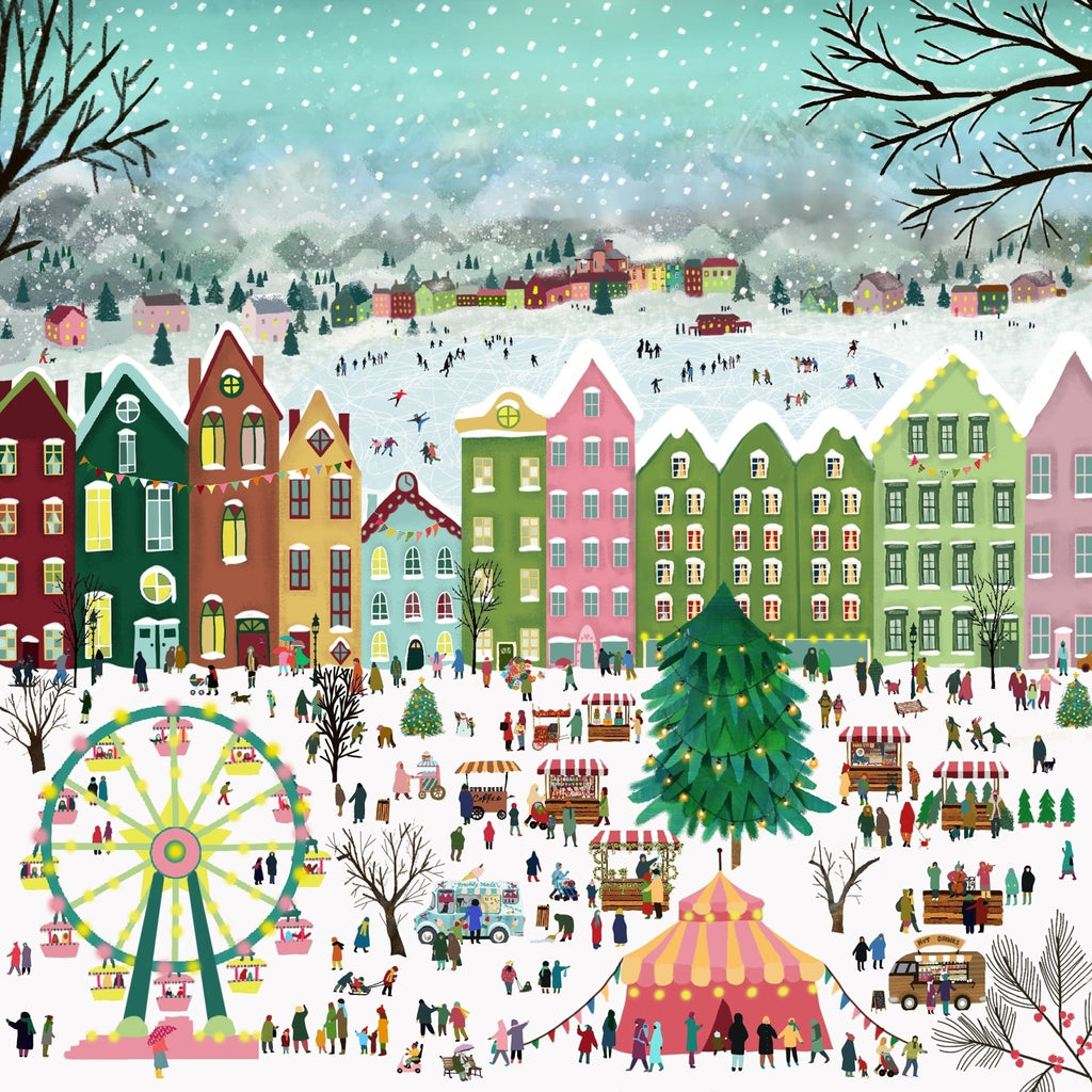 Puzzle noël 1000 pièces - La magie de l’hiver