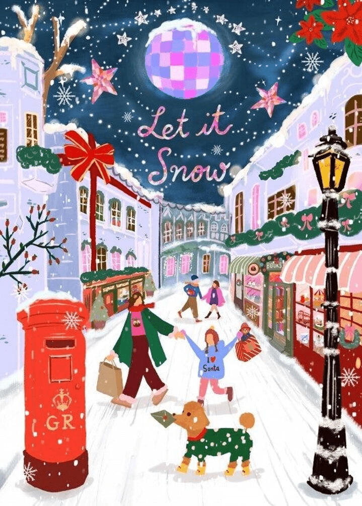 Puzzle Noël adulte 500 pièces – Let it Snow à Londres
