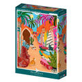 Puzzle marrakech pays du monde 1000 pièces coloré
