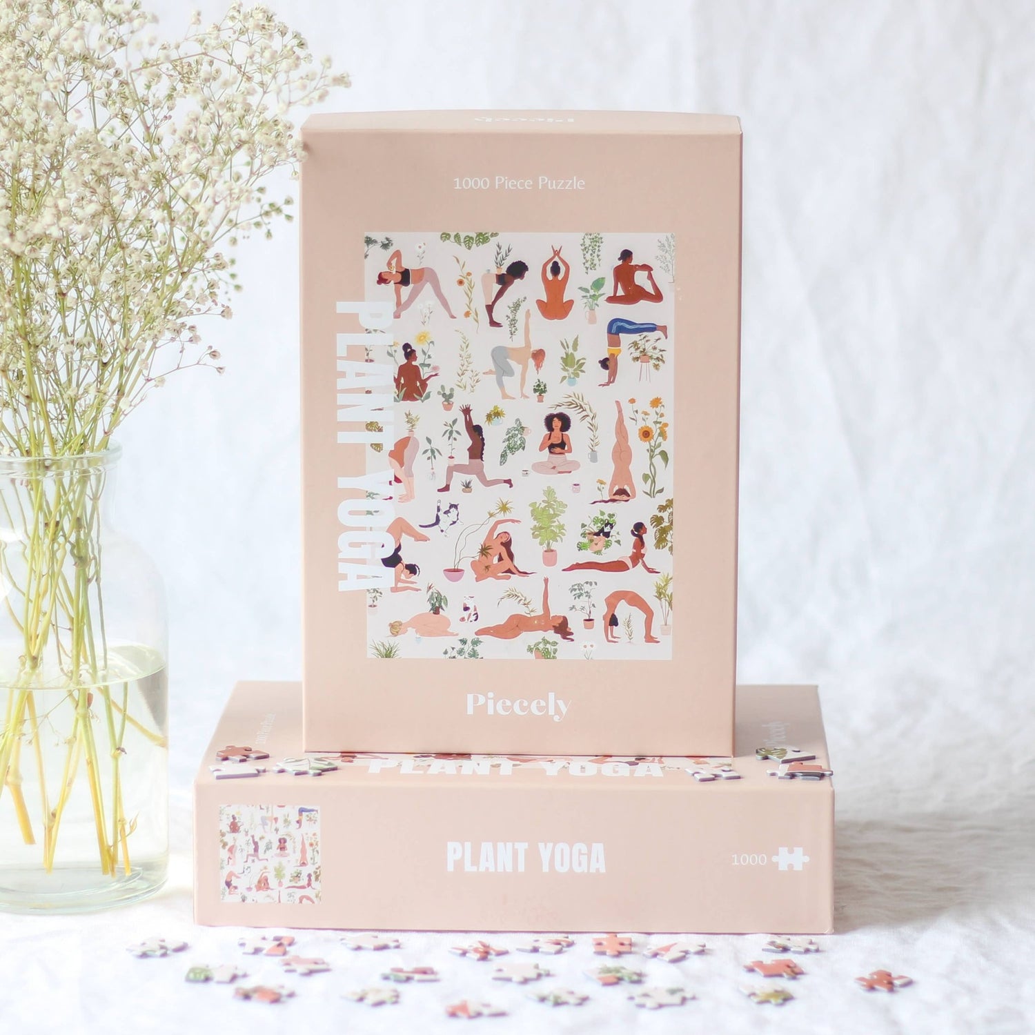 Puzzle zen 1000 pièces Plant Yoga - Piecely - Lili Margaret