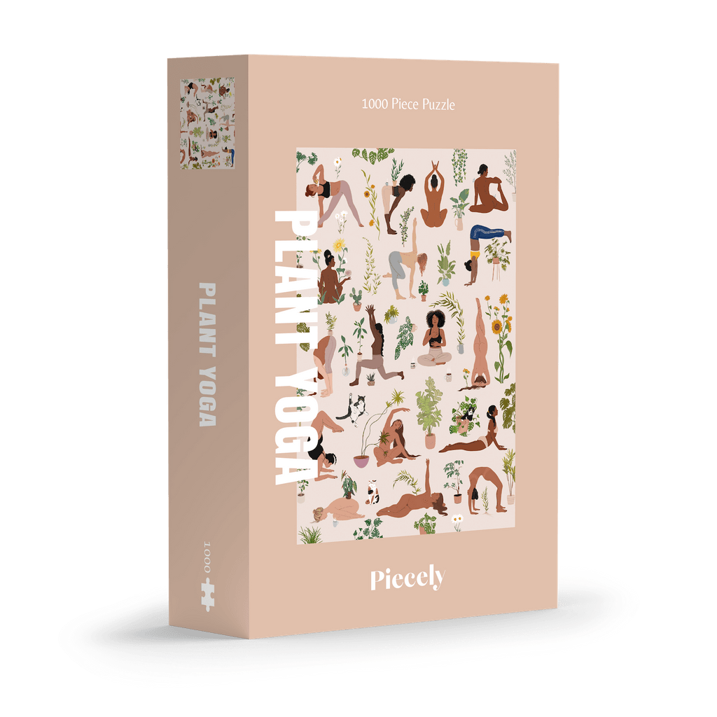 Puzzle zen 1000 pièces Plant Yoga - Piecely