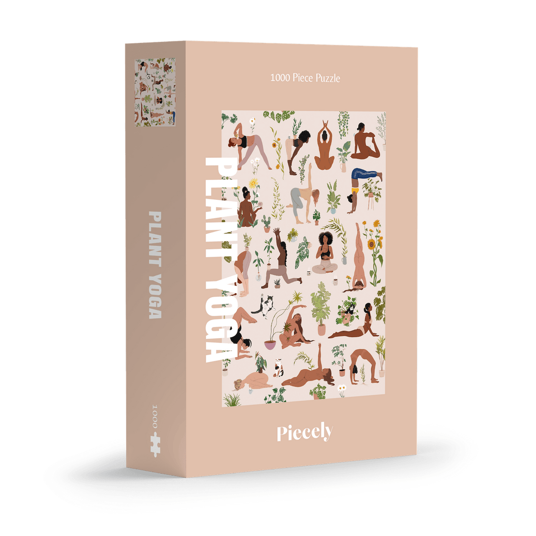 Puzzle zen 1000 pièces Plant Yoga - Piecely - Lili Margaret