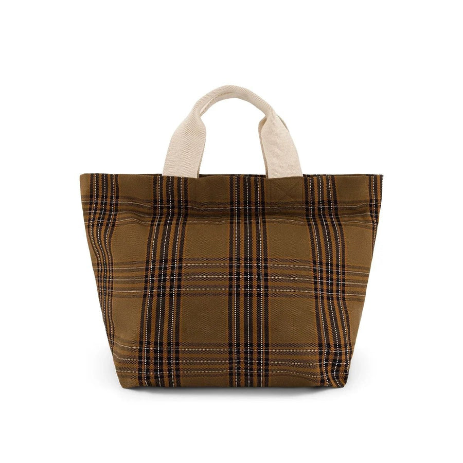 Sac cabas femme zippé en coton Tina Tartan