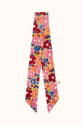 Ruban cheveux coton imprimé floral Nisha Janie Macadamia