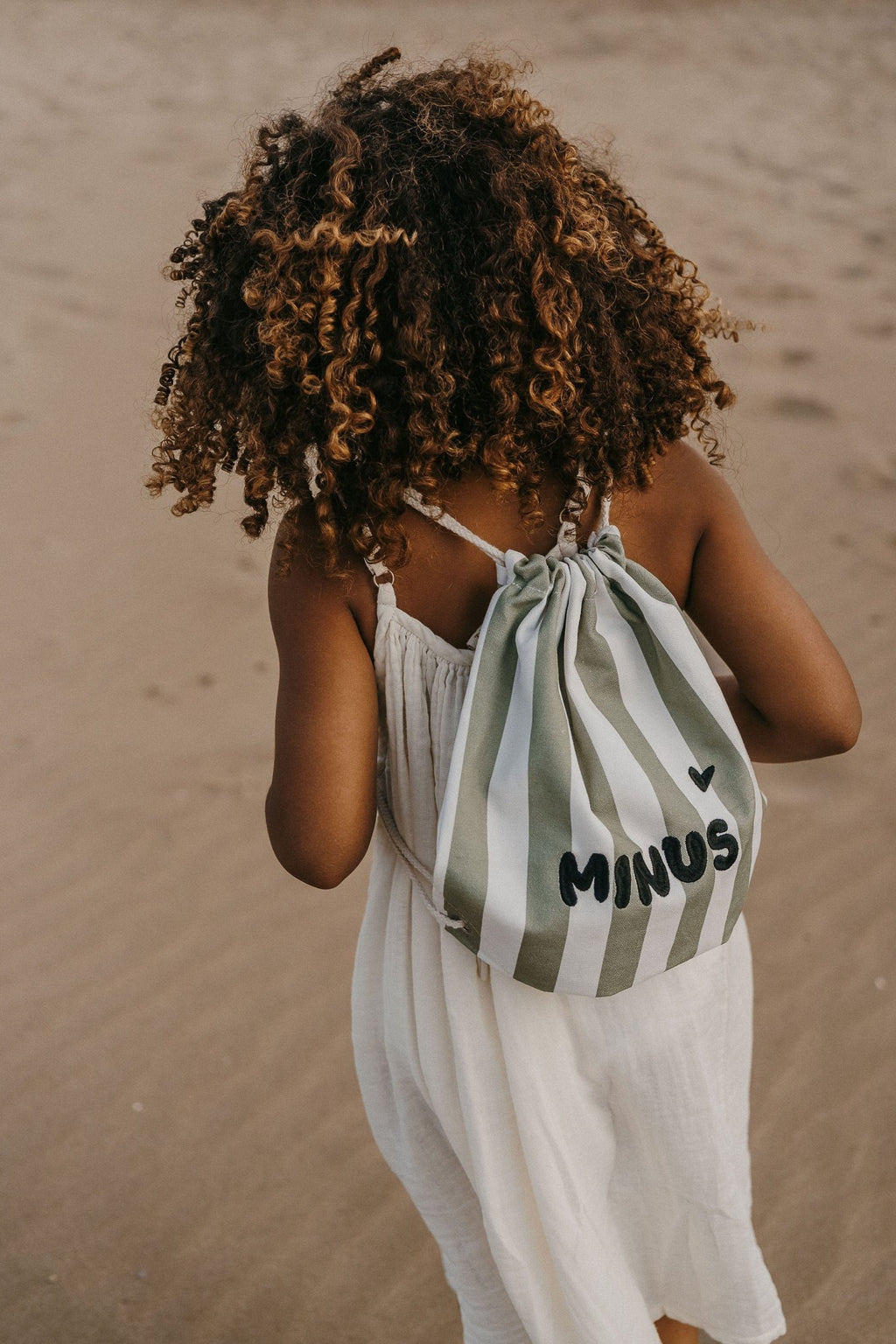 Sac à dos cordon enfant vert - zakuw