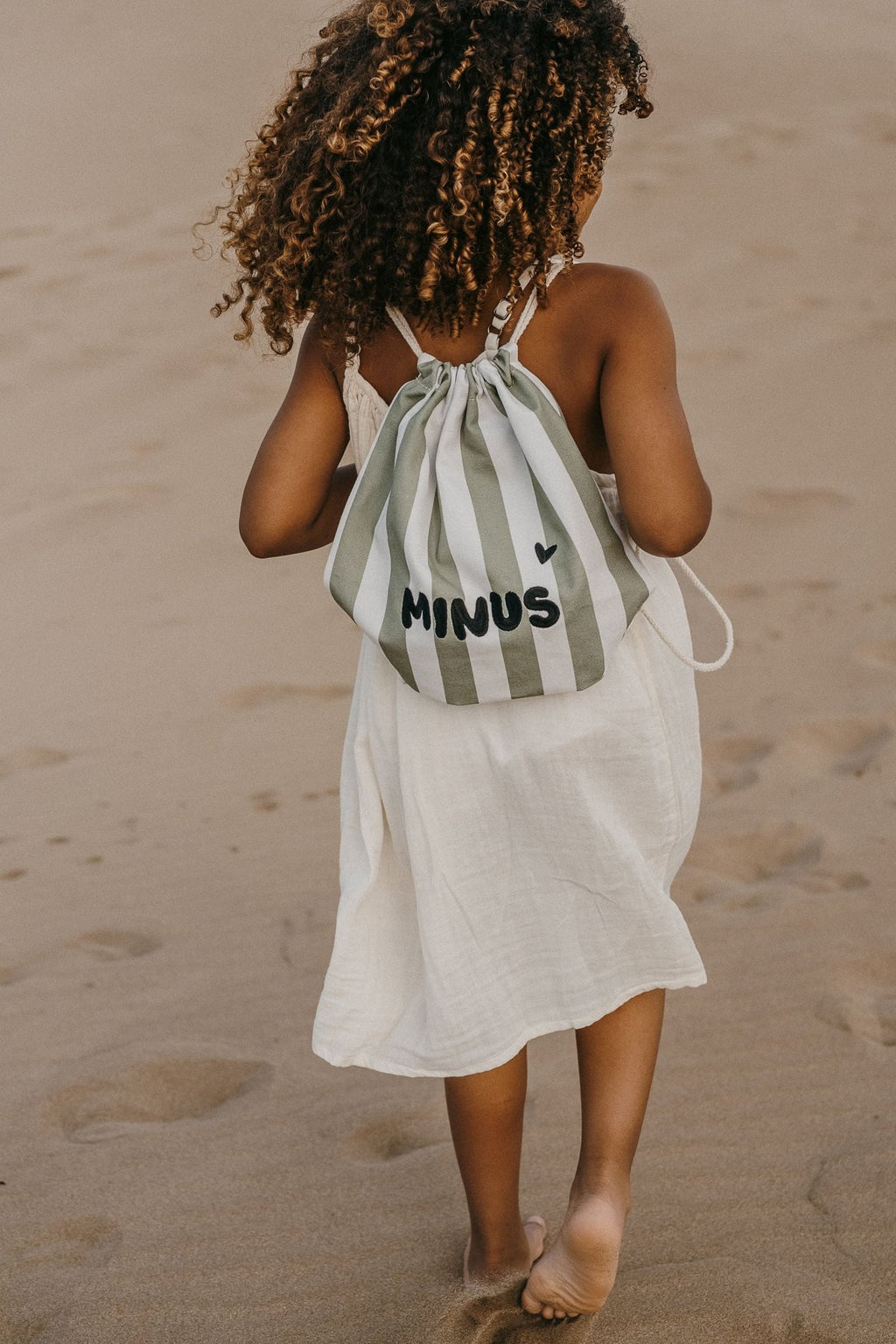 Sac à dos cordon enfant vert - zakuw