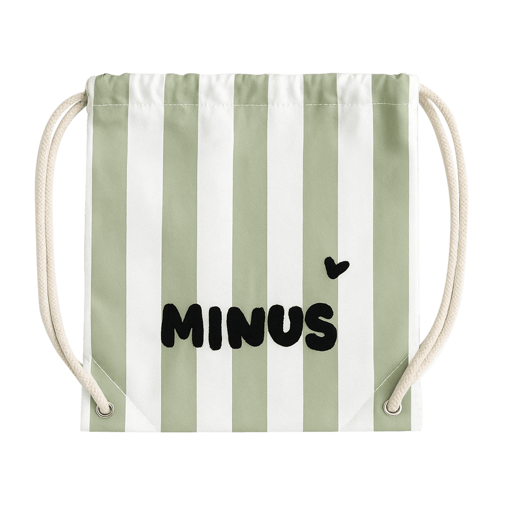 Sac à dos cordon enfant vert - zakuw