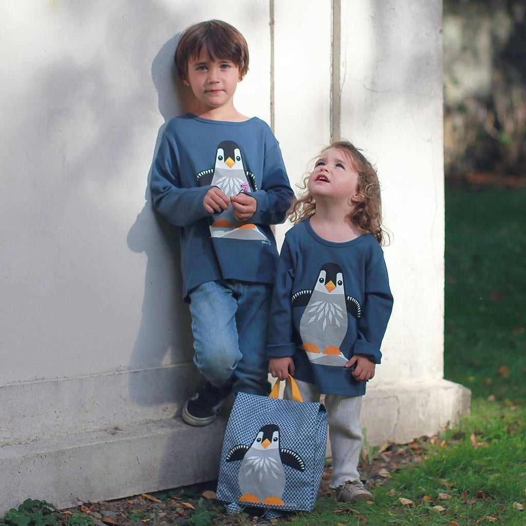 Sac à dos enfant / cartable maternelle pingouin - coq en pâte