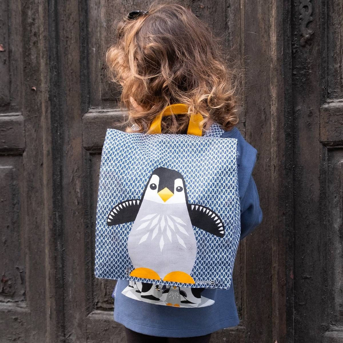 SAC À DOS ENFANT / CARTABLE MATERNELLE PINGOUIN - Coq en pâte - Lili Margaret