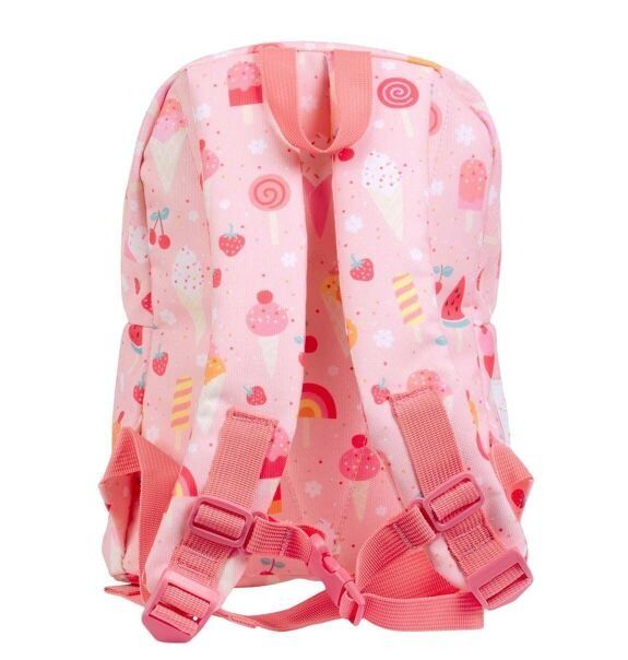 Sac à dos enfant fille rose crème glacée - a little lovely company