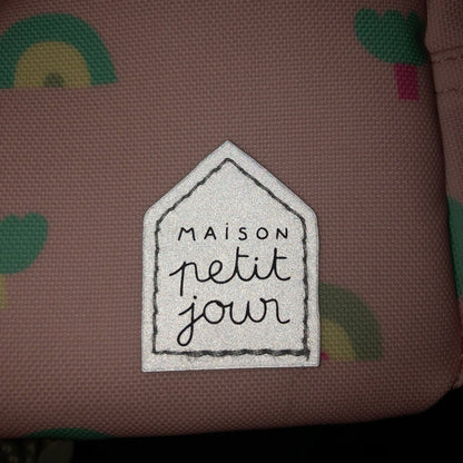 SAC À DOS ENFANT MINI COURSIER ARC - EN - CIEL EN COTON - Petit Jour - Lili Margaret