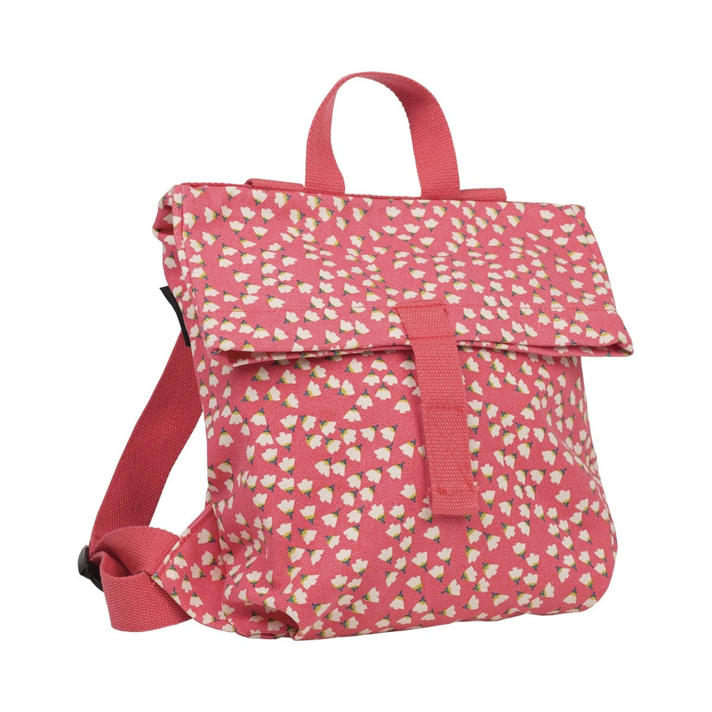 Sac à dos enfant mini coursier fleurs en coton - petit jour