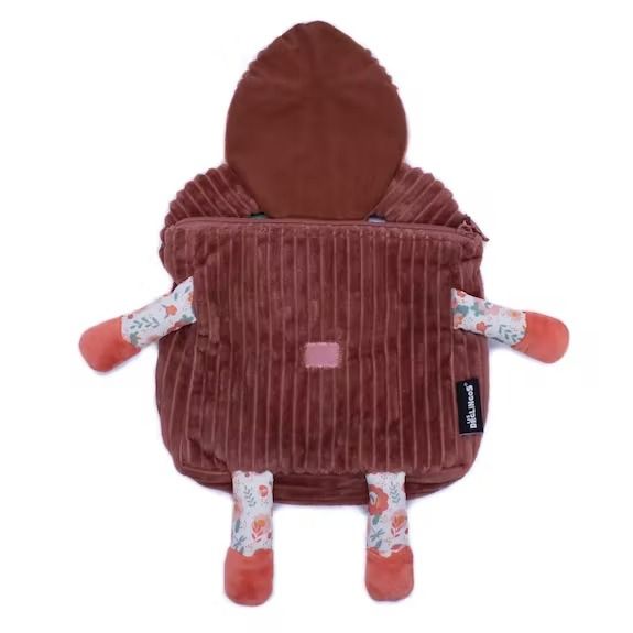 Sac à dos enfant velours melimelos la biche - les déglingos