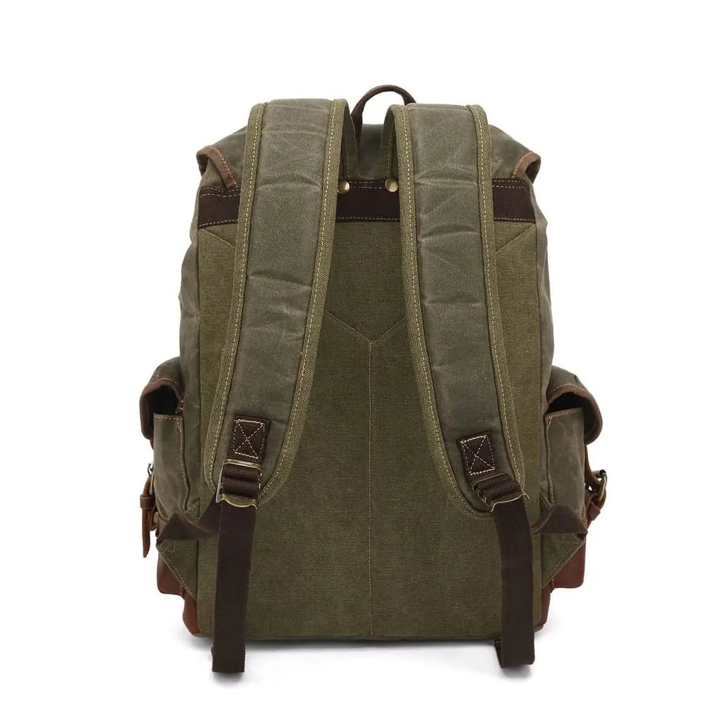 Sac à dos vintage militaire "le béring" - bagaran