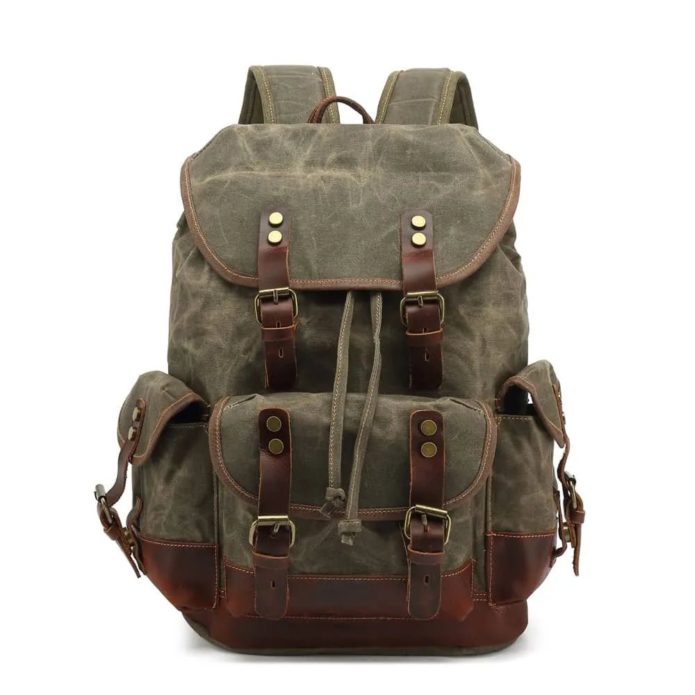 SAC À DOS VINTAGE MILITAIRE "LE BÉRING" - Bagaran - Lili Margaret