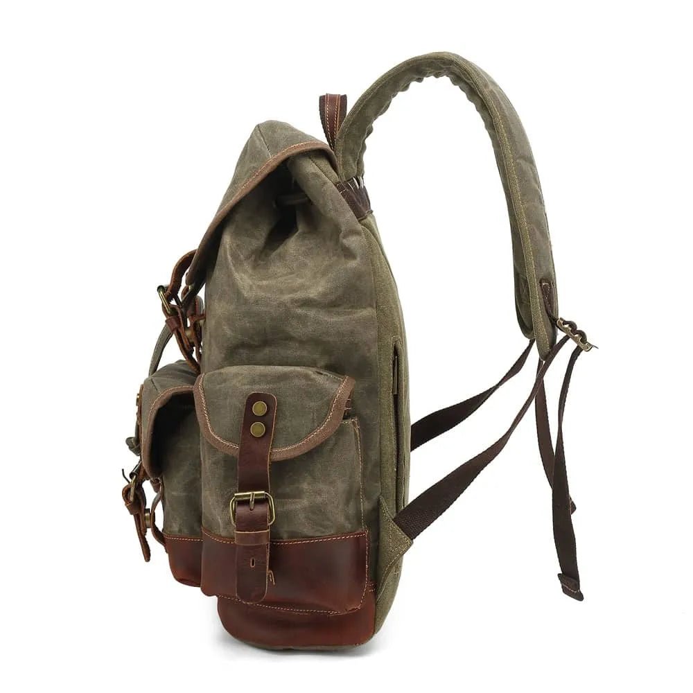 Sac à dos vintage militaire "le béring" - bagaran