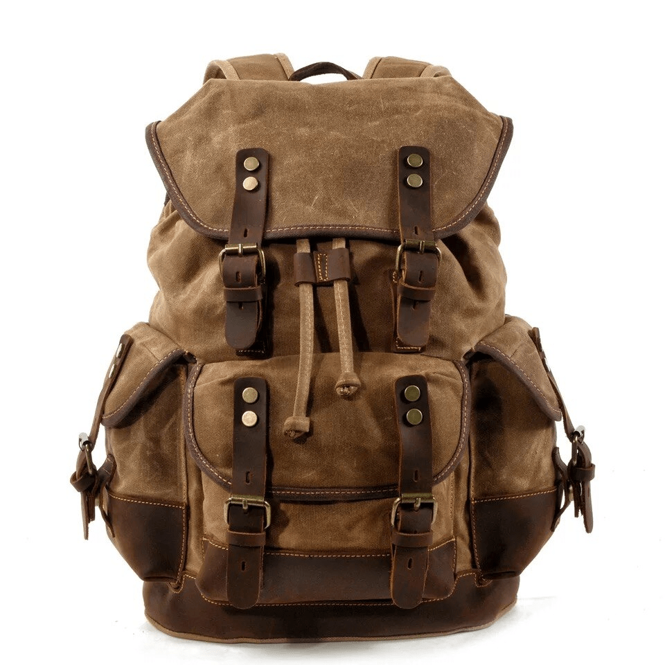 Sac à dos vintage militaire "le béring" - bagaran