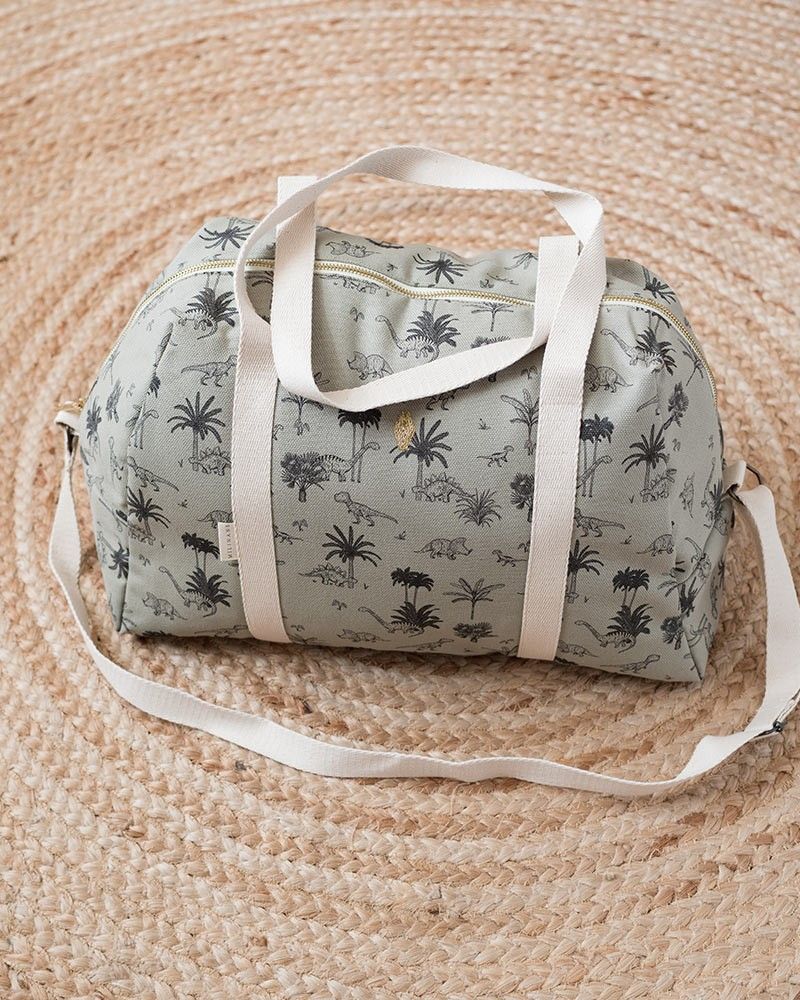 Sac à langer bébé garçon motif t - rex - milinane