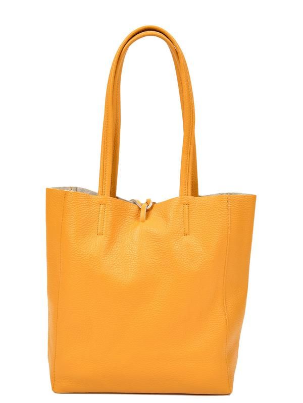 Sac femme en cuir moutarde - sofia cardoni