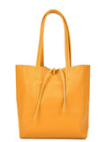 Sac femme en cuir moutarde - sofia cardoni