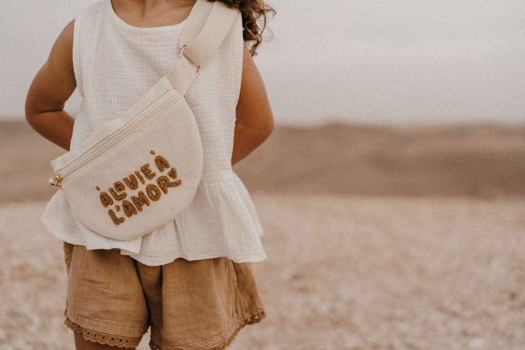 Sac banane enfant à la vie à l'amor - zakuw