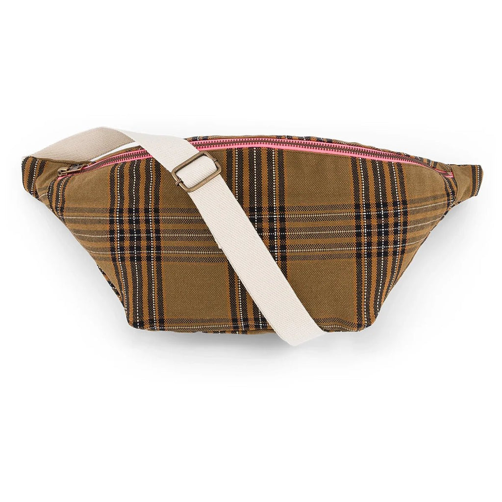 Sac banane femme Tartan - Rose in April