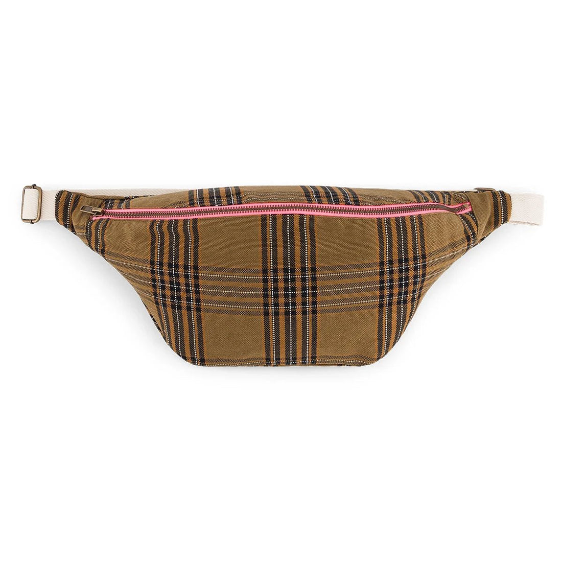 Sac banane femme Tartan - Rose in April - Lili Margaret