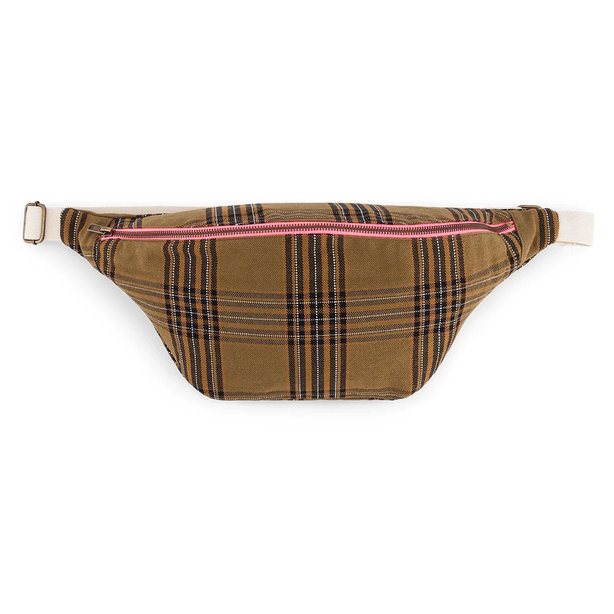 Sac banane femme Tartan - Rose in April - Lili Margaret