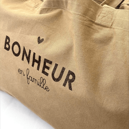 Sac cabas femme &quot;Bonheur en famille&quot; - marcel et lily - Lili Margaret