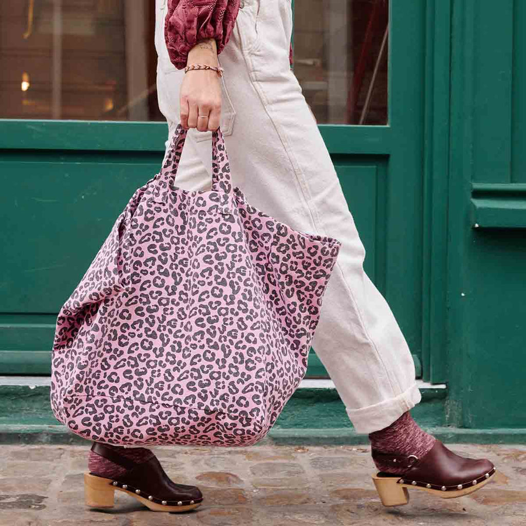 Sac cabas femme Elisa Graou Bubble Pink – Rose in April
