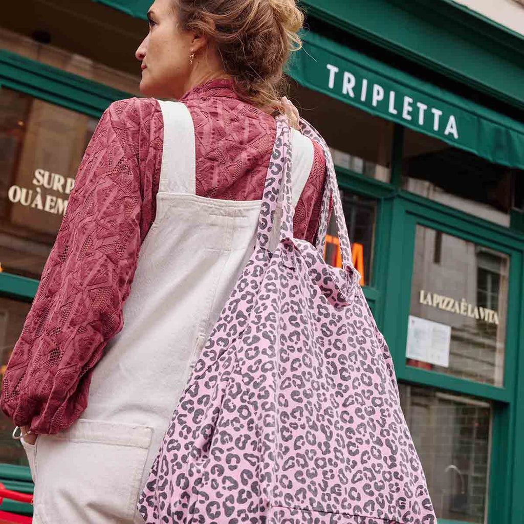 Sac cabas femme Elisa Graou Bubble Pink – Rose in April
