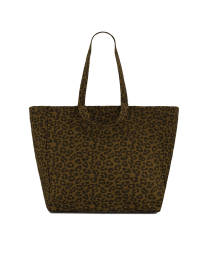 Sac cabas léopard Elisa Olive - Rose in April - Lili Margaret