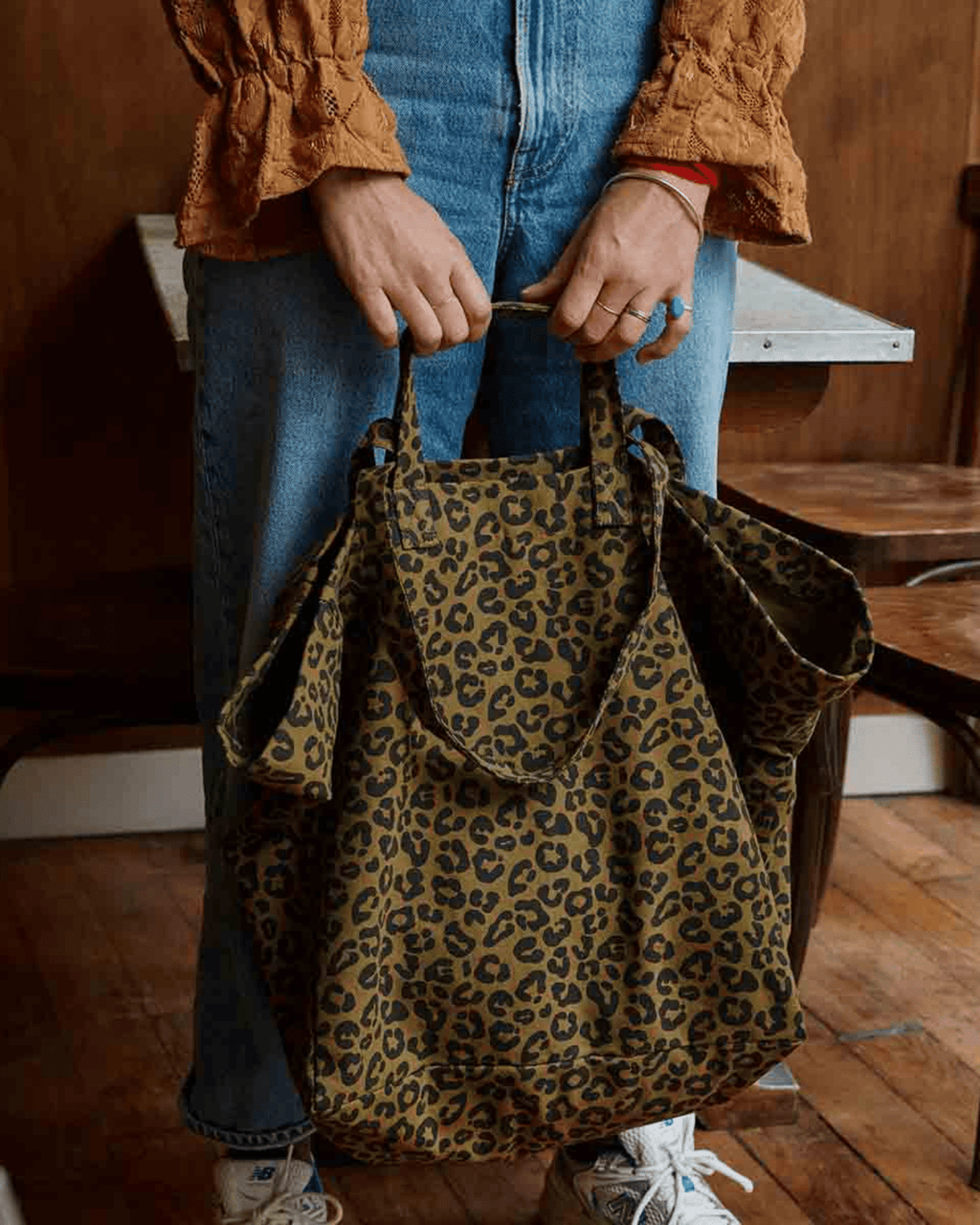Sac Rose in April léopard - Elisa Olive