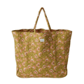 Sac cabas en tissu ganesh olive - bonheur du jour