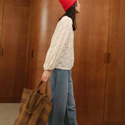 Sac cabas tartan Elisabeth - Rose in April - Lili Margaret