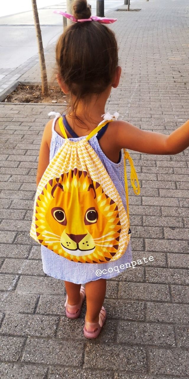 Sac d'activité lion - coq en pâte