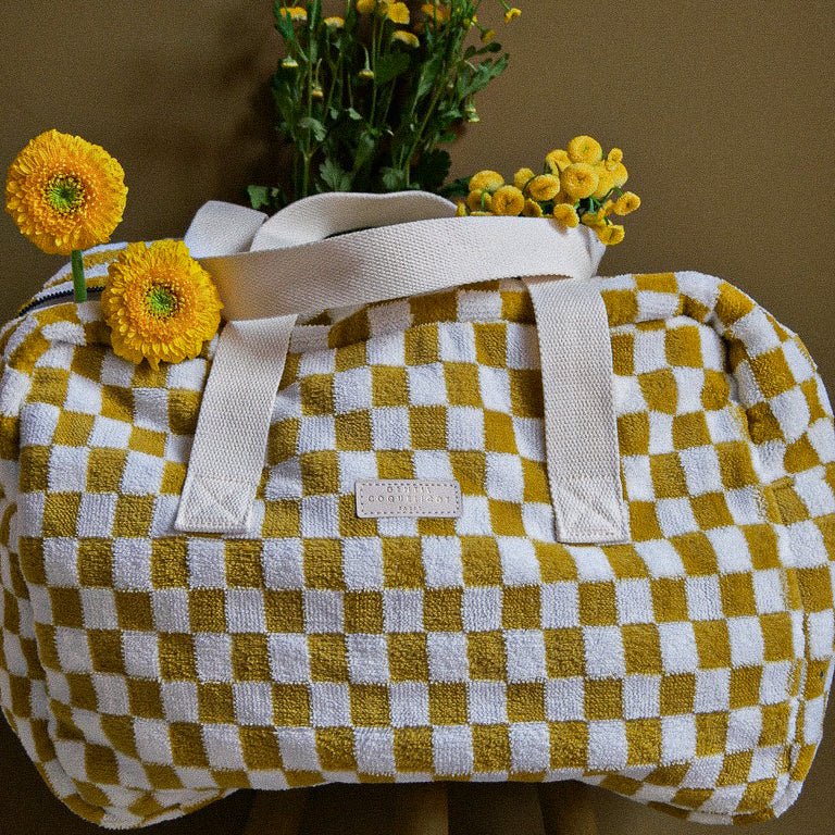 Sac de plage en éponge format week - end (5 coloris)