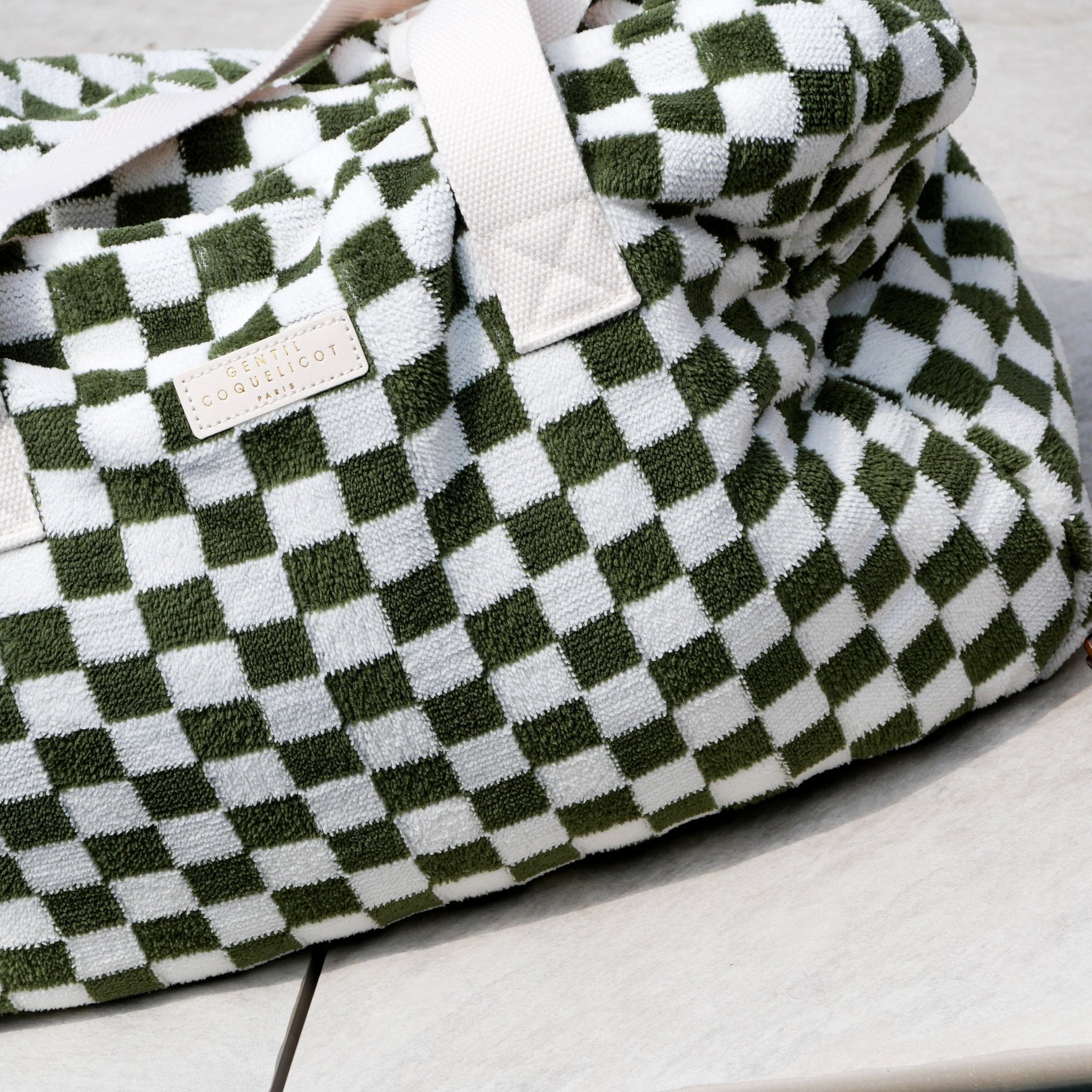 Sac de plage en éponge format week - end (5 coloris)