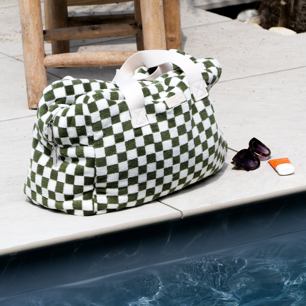 Sac de plage en éponge format week - end (5 coloris)