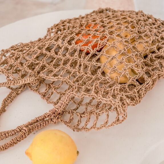 Sac filet en raphia - soeji