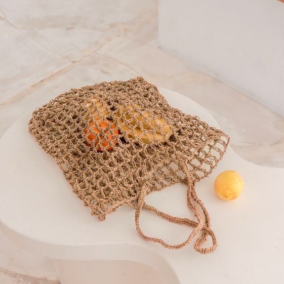 Sac filet en raphia - soeji