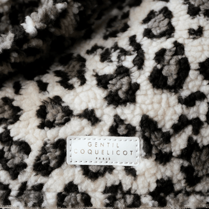 Sac léopard sherpa - Gentil coquelicot - Lili Margaret