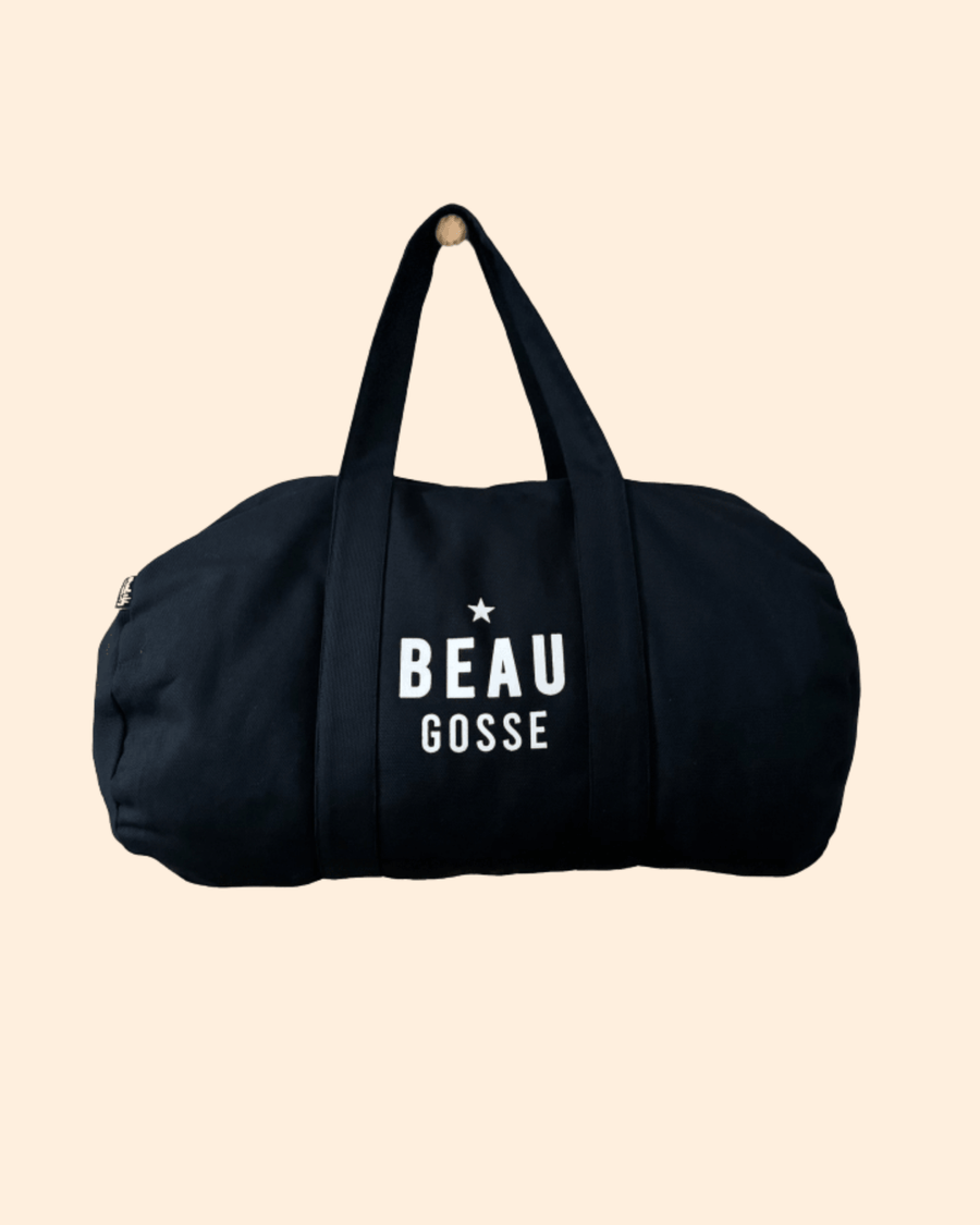 Sac de sport polochon homme "beau gosse" en coton