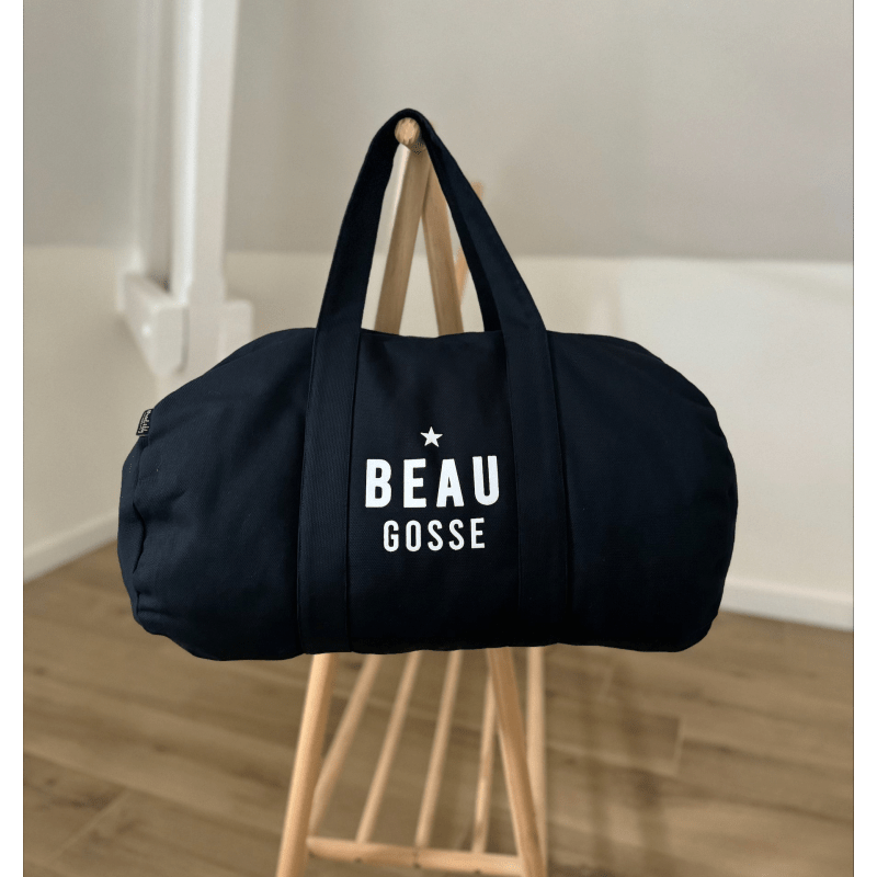 SAC POLOCHON BLEU NUIT &quot;BEAU GOSSE&quot; – IDÉE CADEAU HOMME ORIGINAL | Marcel et Lily - Lili Margaret