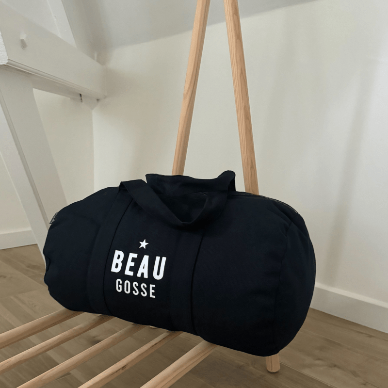 SAC POLOCHON BLEU NUIT &quot;BEAU GOSSE&quot; – IDÉE CADEAU HOMME ORIGINAL | Marcel et Lily - Lili Margaret