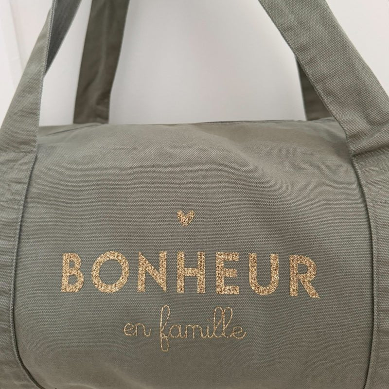 Sac polochon Bonheur en Famille - Marcel et Lily