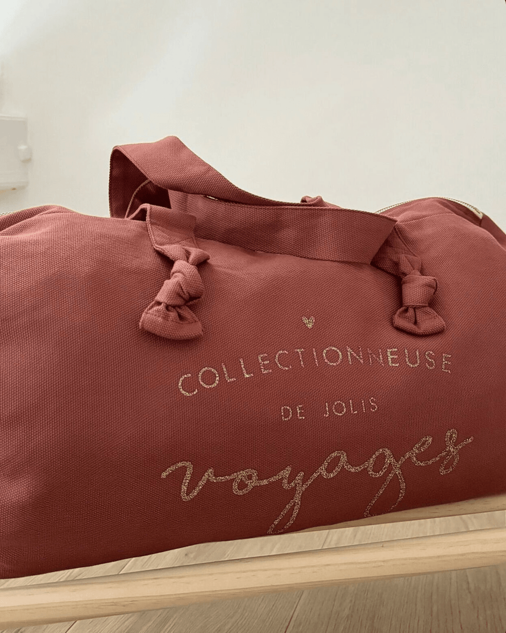 Sac polochon collectionneuse de jolis voyages - marcel et lily