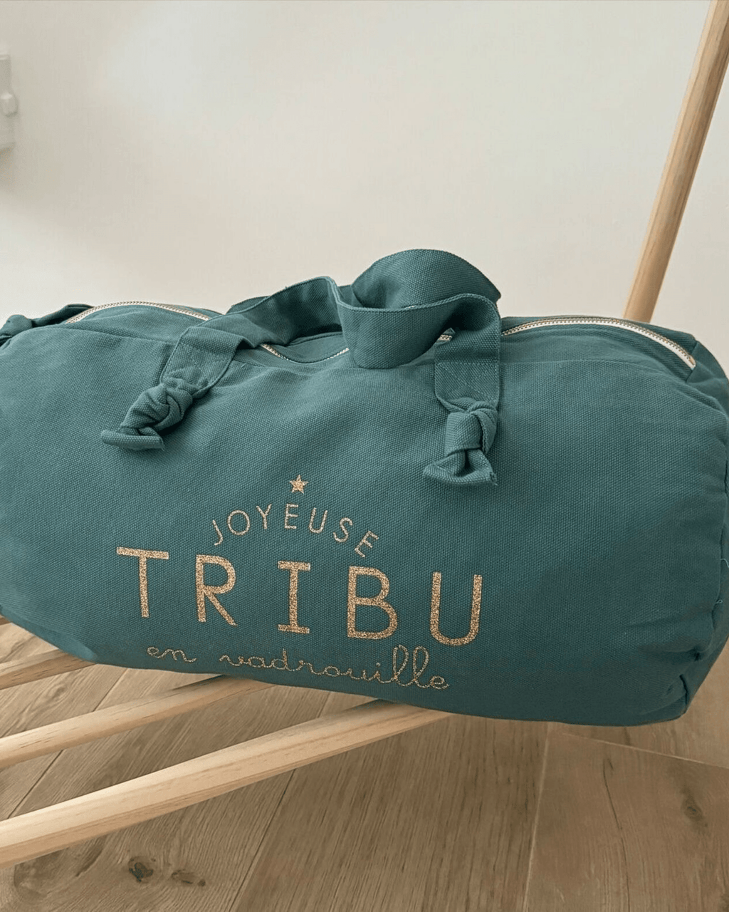 Sac polochon joyeuse tribu - marcel et lily