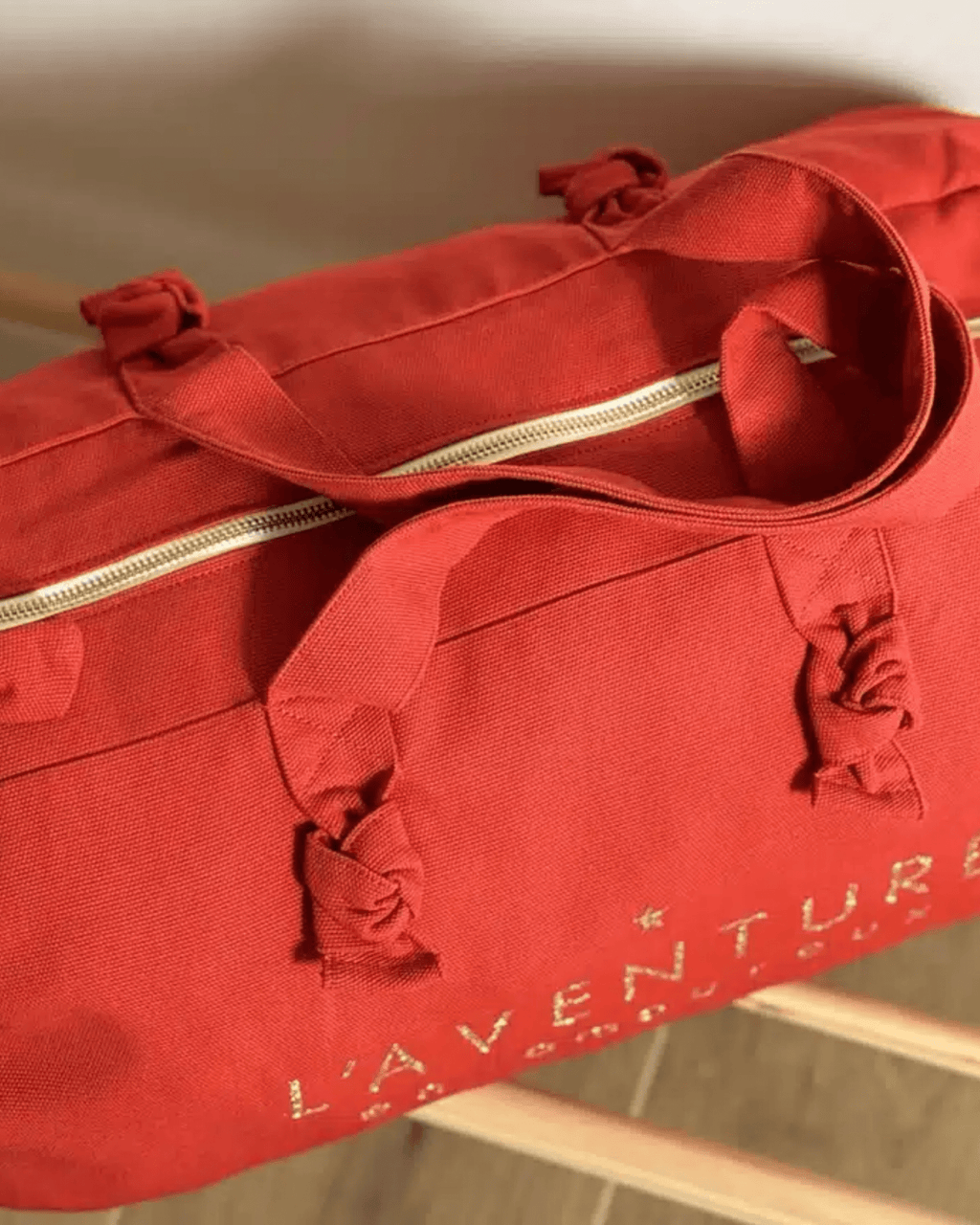 Sac polochon voyage l'aventure en amoureux - marcel et lily