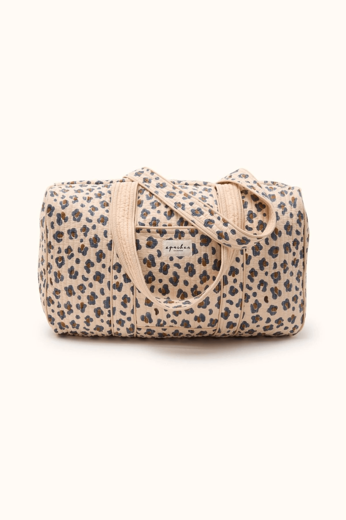 Sac polochon Léopard Macadamia - Apaches Collections